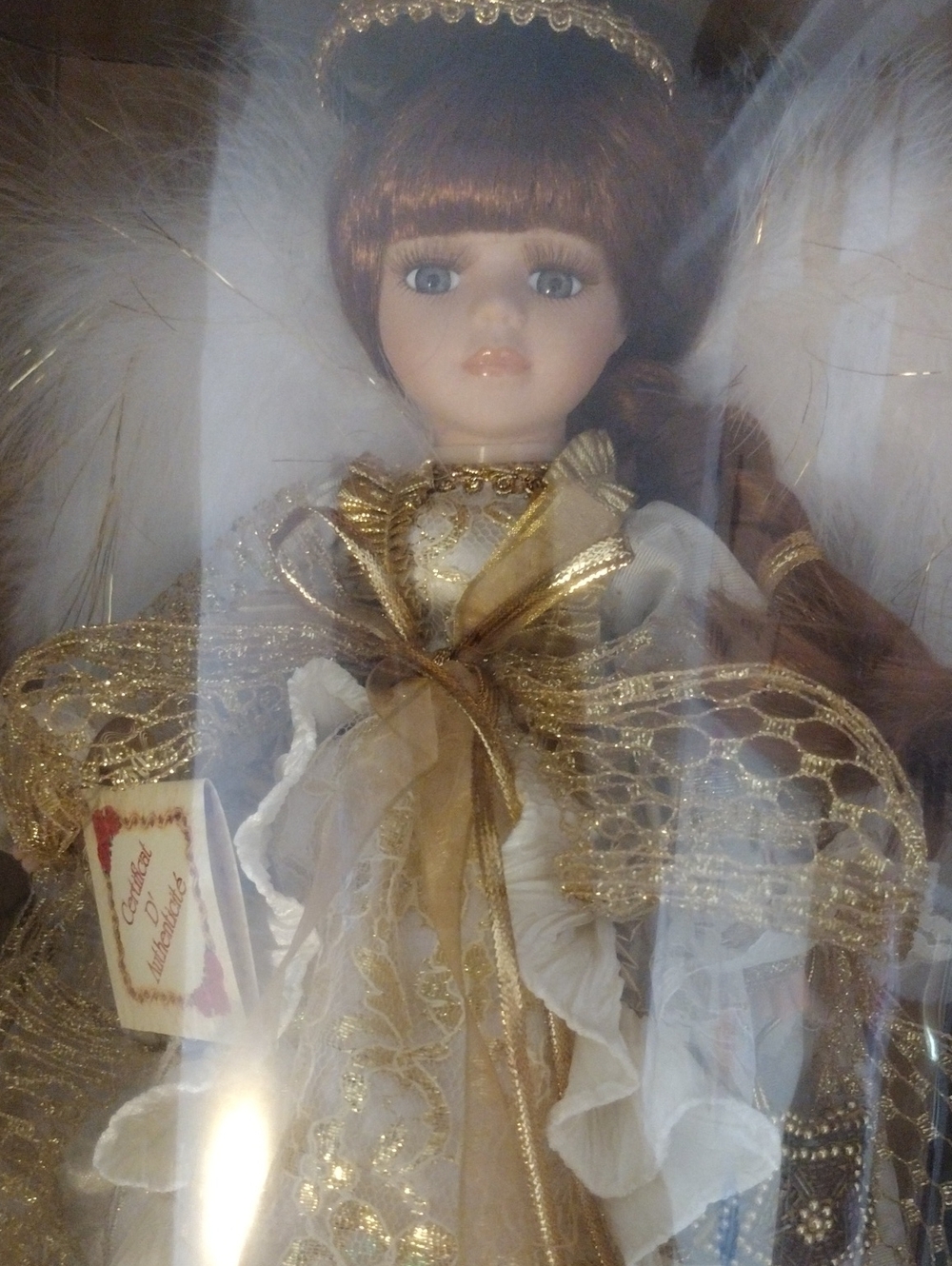 genuine Fine Bisque Porcelain Doll Samantha